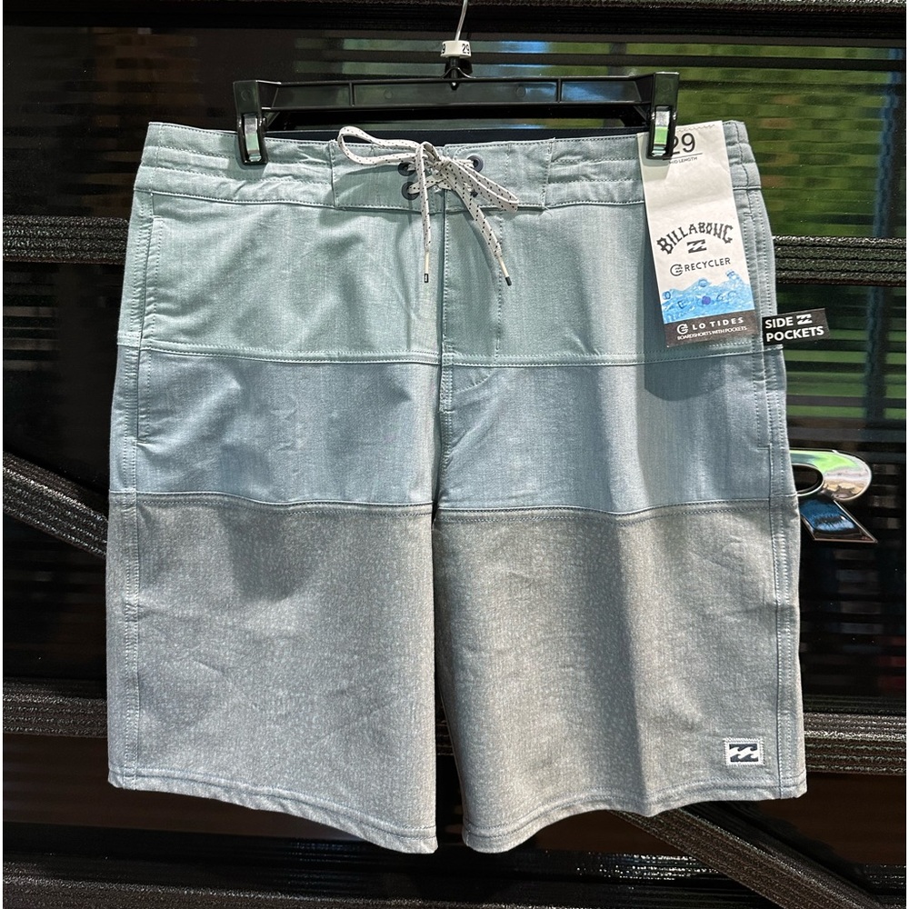 Billabong Tri-Bong Lo Tides 19" Blue Boardshorts